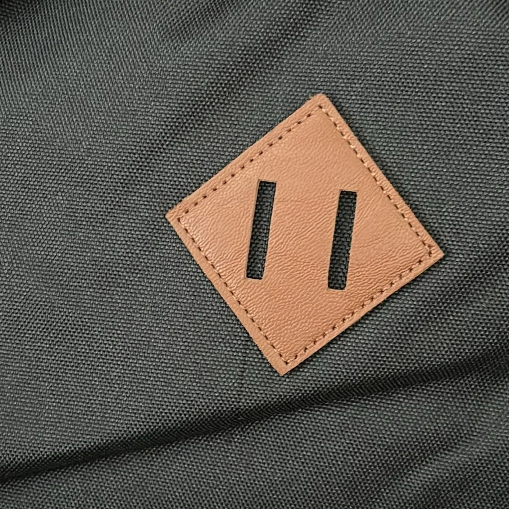 Herschel Black and Tan Heritage Backpack 21.5L